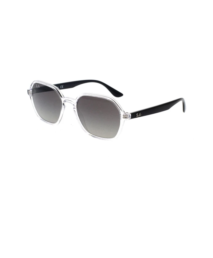 

Геометрические солнцезащитные очки для рок стиля Ray-Ban, серый