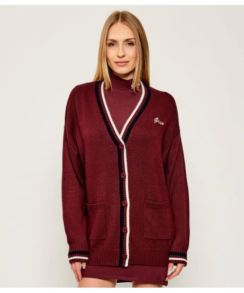 

Кардиган Сабина Oversize fit Guess Active, красный