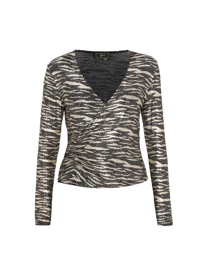 

Женская блузка в золотом цвете faina