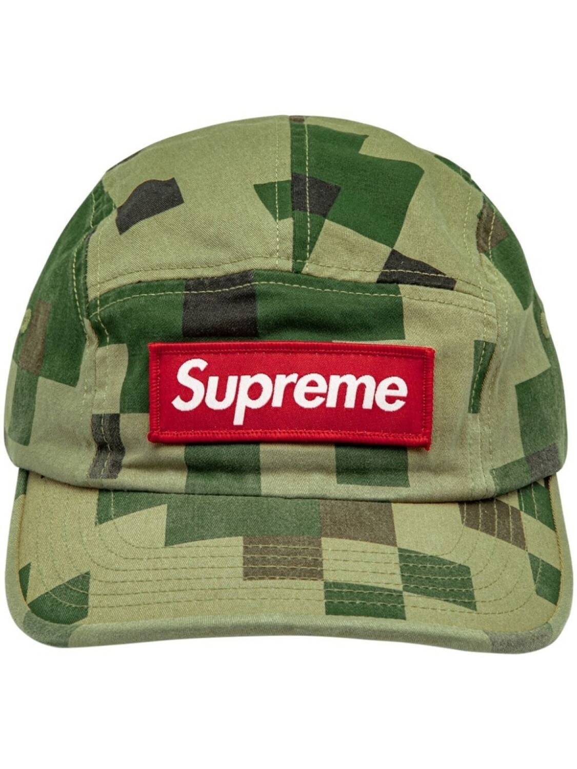 

Кепка в стиле милитари Supreme, зеленый