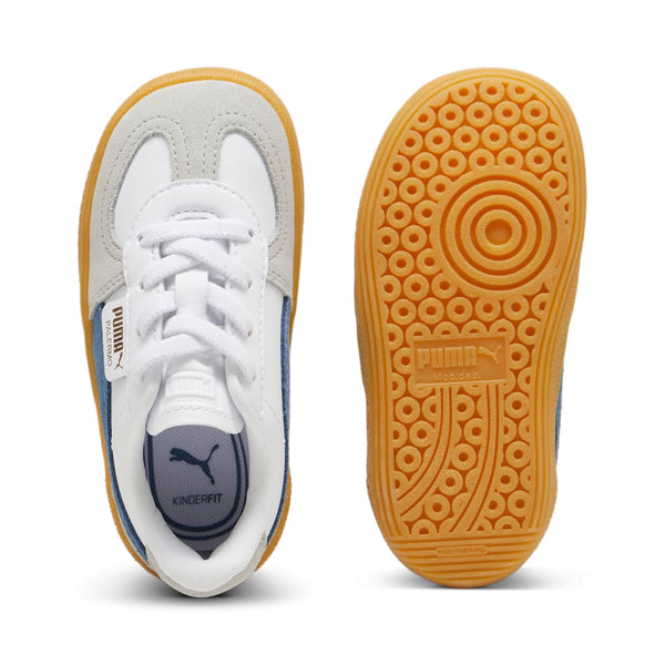 Кроссовки palermo leather 'white blue horizon gum' Puma, белый — фото 4