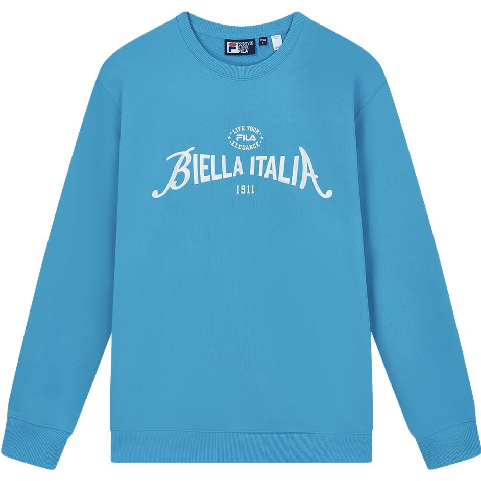 

Толстовка унисекс зеленая Lake Green Fila, зеленый