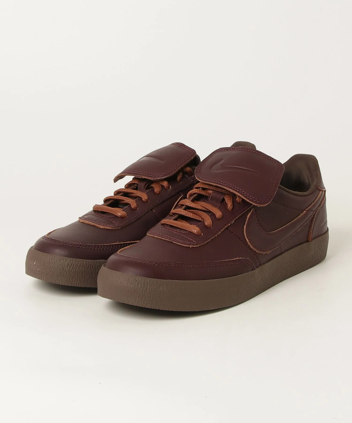 Мужские кожаные кроссовки Killshot 2 Premium NIKE бордовые