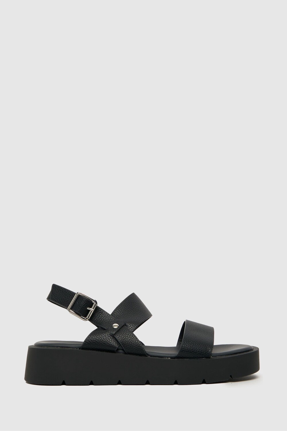 Босоножки Tayla на толстой подошве Schuh, черный
