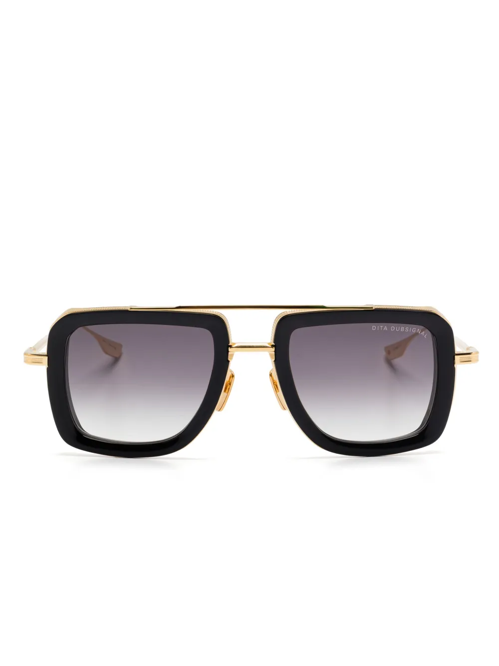 

Солнцезащитные очки-пилоты Dita Eyewear, черный