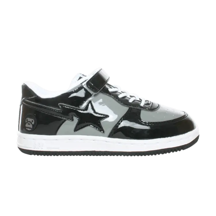 

Кроссовки BAPE Bapesta FS-022 Low 'Baby Milo - Black Gray', черный