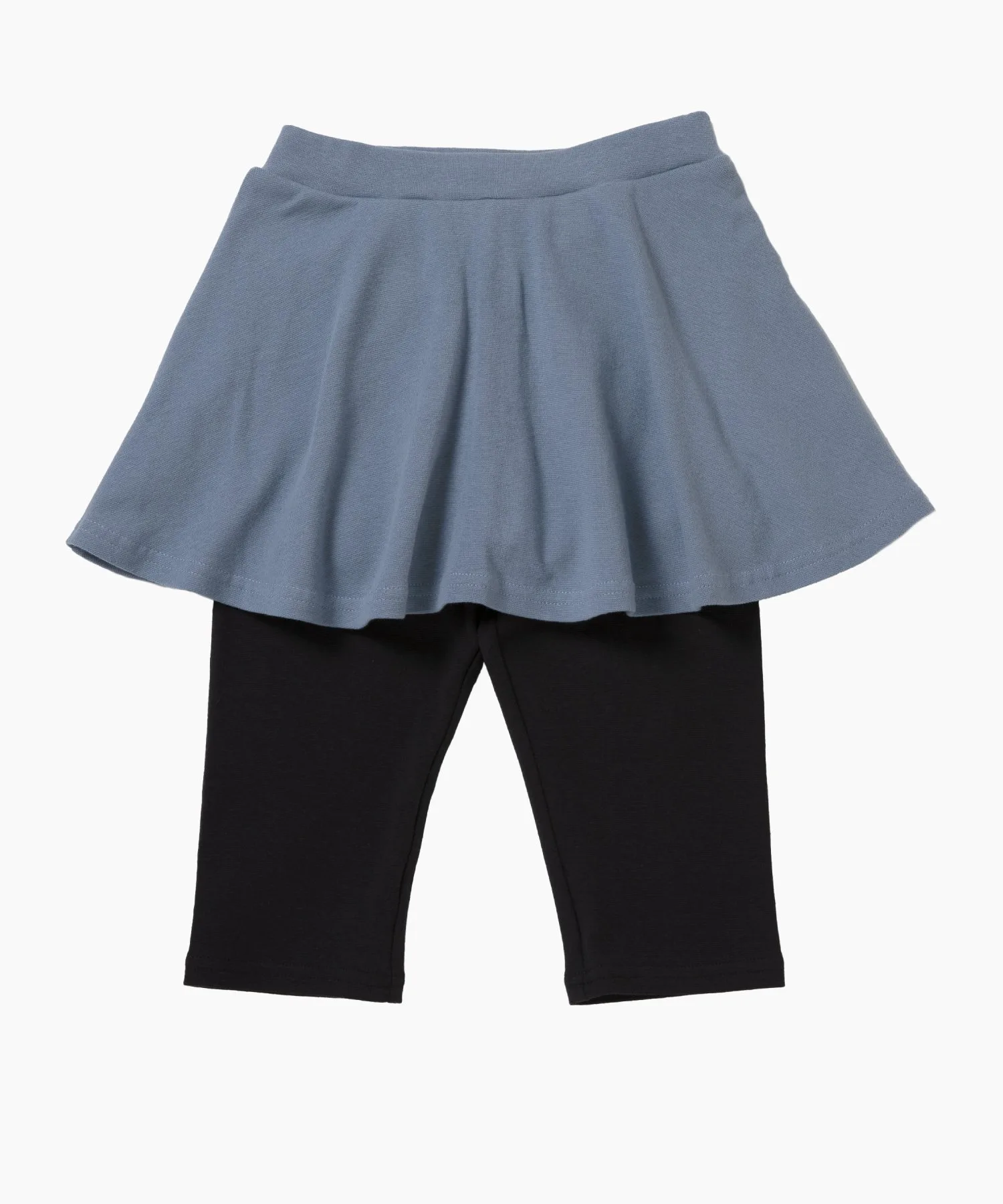 Юбка юбки из эластичного материала шириной 6 дюймов Ever Closet, Matte Blue x Black — фото 3