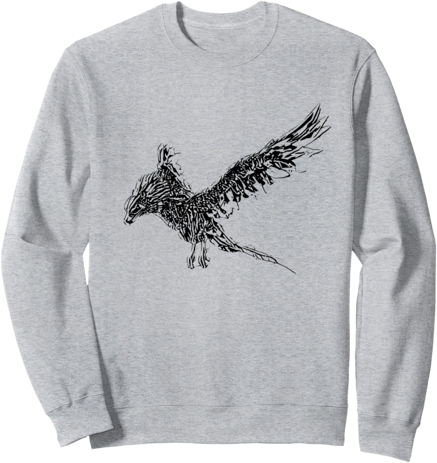 

Феникс, мифическое существо, Феникс из пепла, огненный Феникс, толстовка Phoenix - Mythical Creature Gift For Christmas Or Birthday, серый