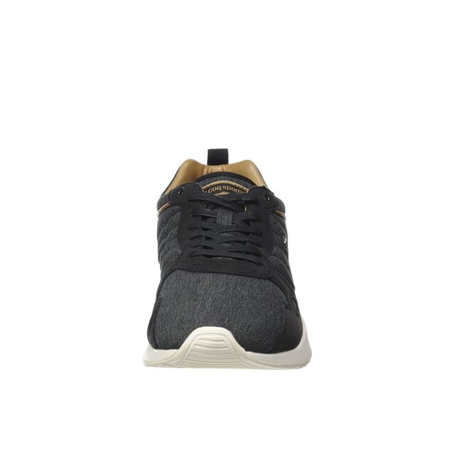 Мужские кроссовки Baskets lcs r600 2 тона Le Coq Sportif, черный — фото 2