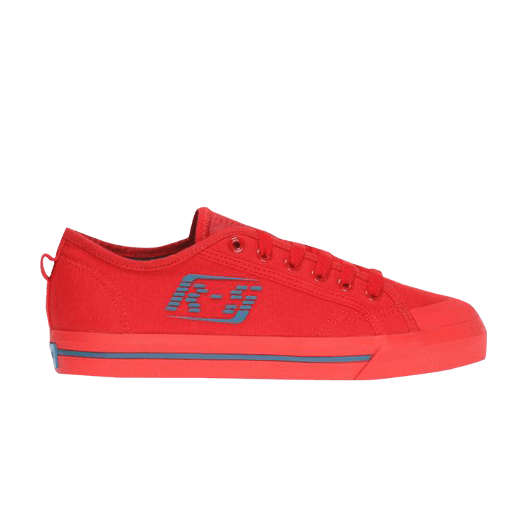 

Кроссовки Raf Simons x Spirit Low 'Scarlet Surf Petrol', красный