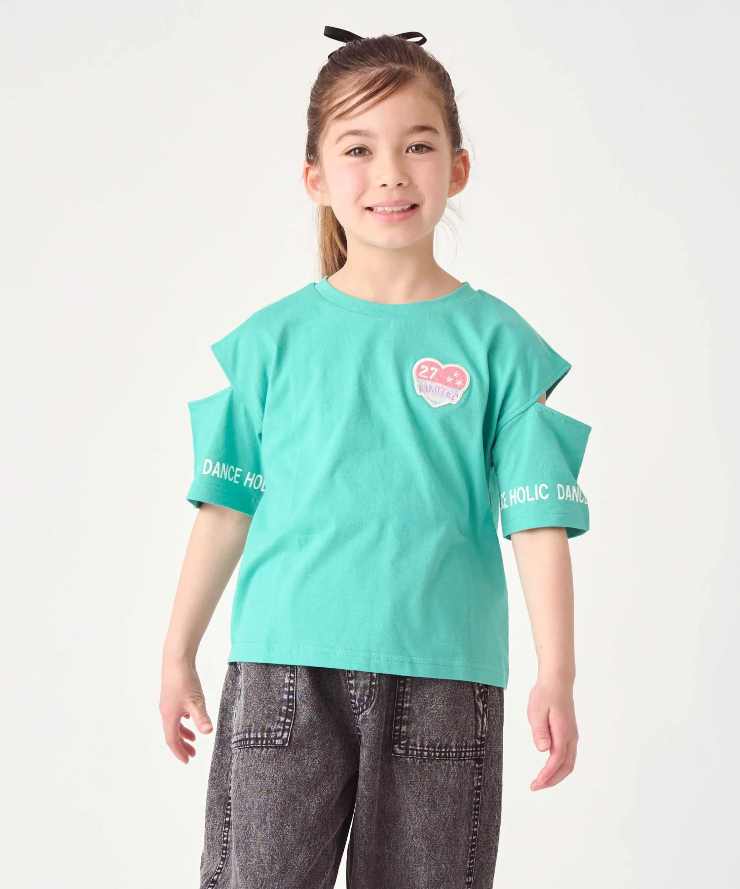 Футболка с коротким рукавом и нашивкой Ever Closet, Emerald Green