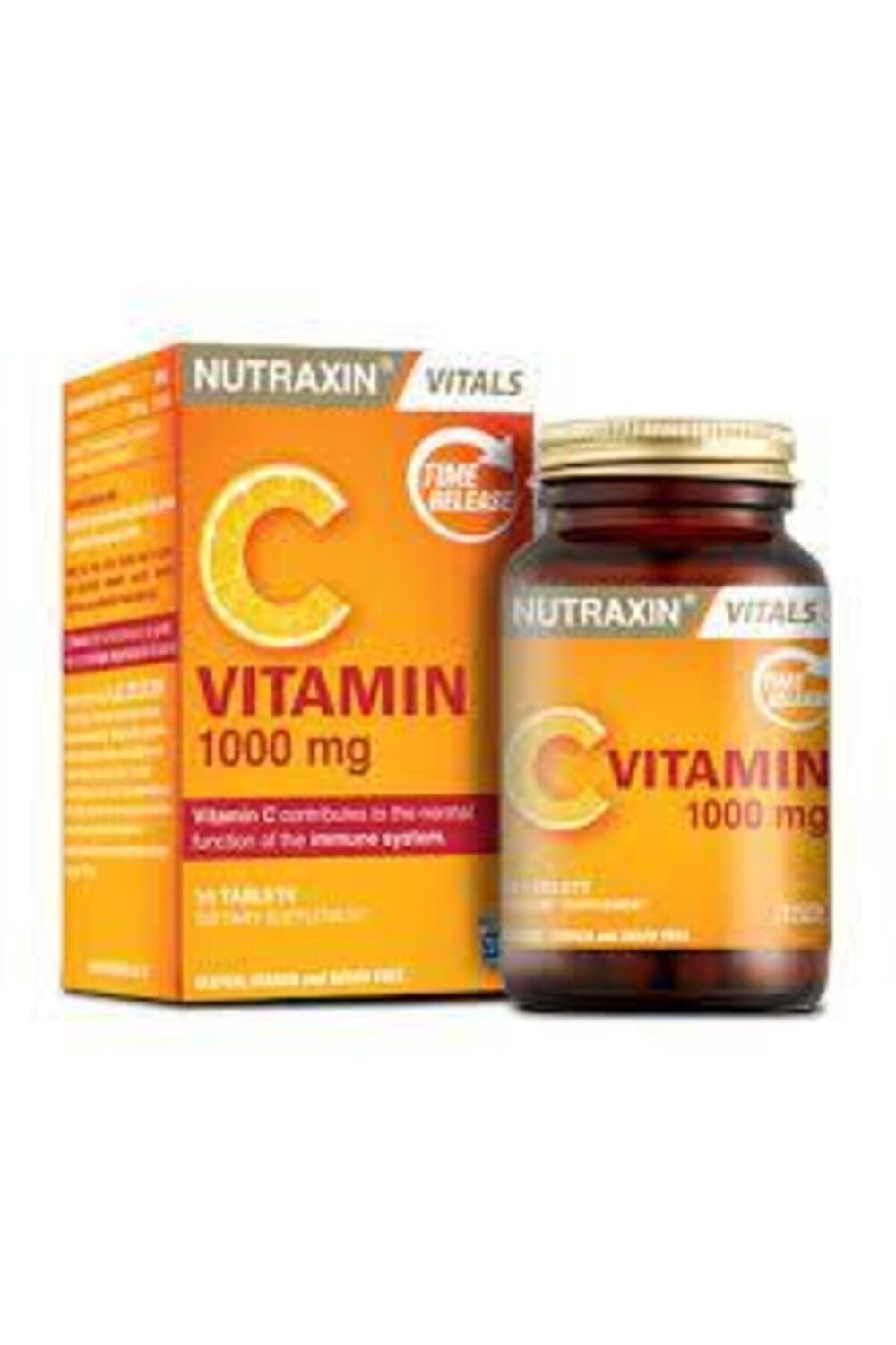 

Nutraxin Витамин С 1000 мг Добавка 30 таблеток