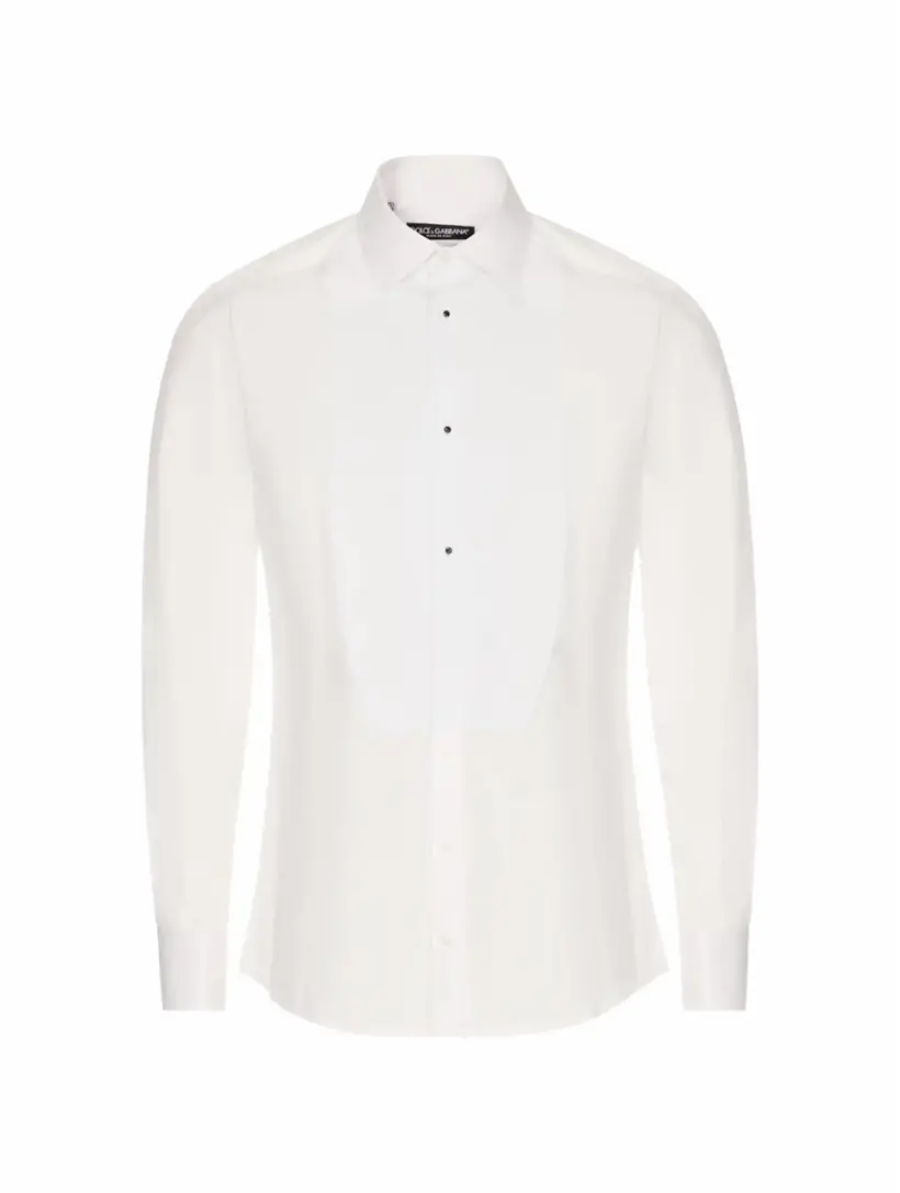 

Хлопковая рубашка Dolce&Gabbana, белый