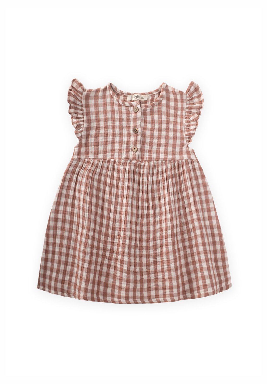 

Платье-рубашка GINGHAM PATTERNED Cigit, светло-коричневый