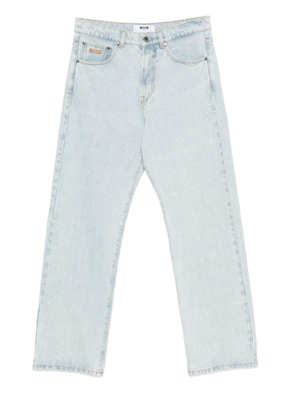 

Брюки с логотипом MSGM, синий