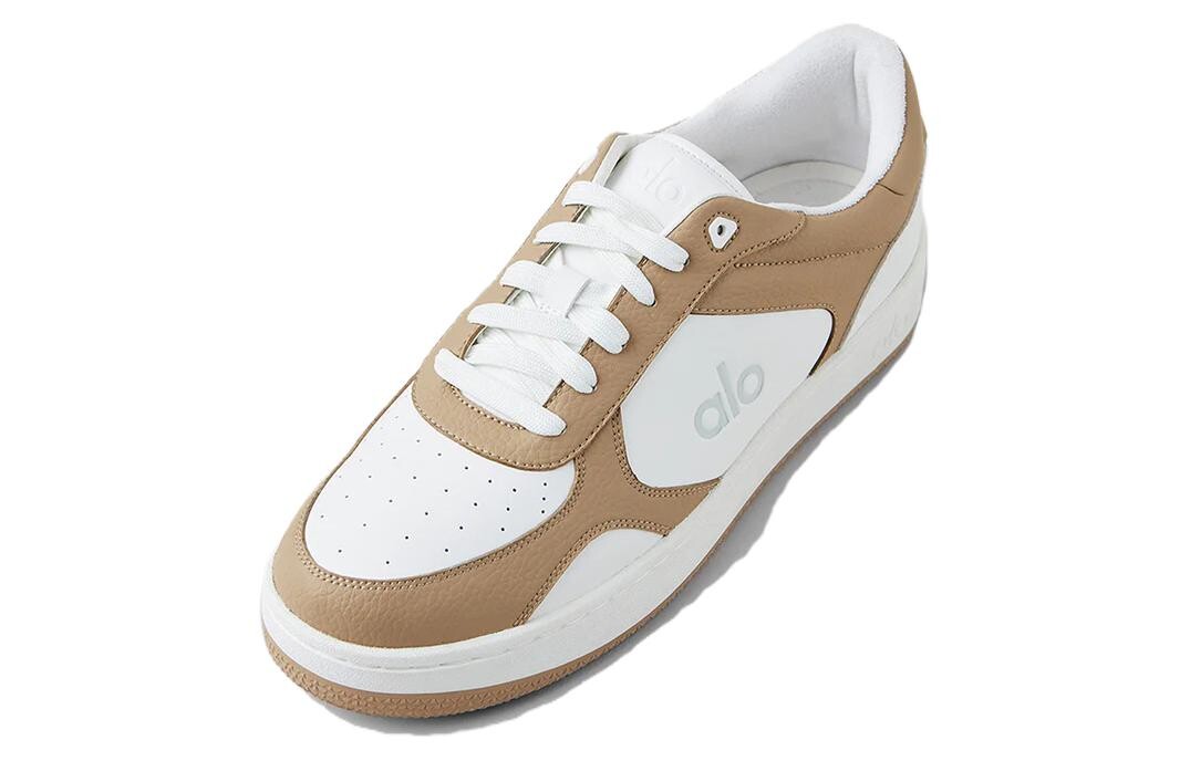 Кроссовки alo yoga Skateboarding Shoes Unisex Low-top Gravel White, белый — фото 3