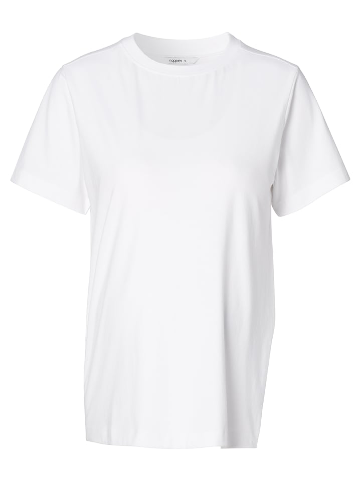 

Футболка для кормящих мам Ifke в оптически-белом цвете Noppies