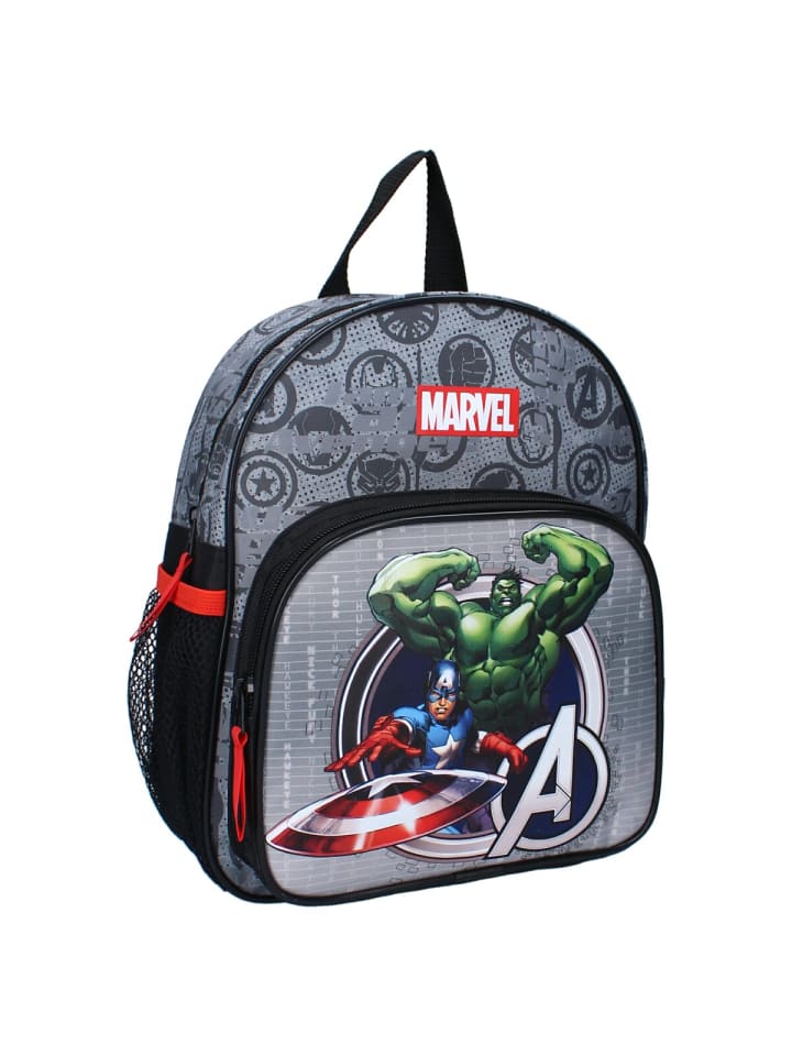 

Рюкзак Marvel Leisure, идеально подходящий для спорта, школы и приключений, черный