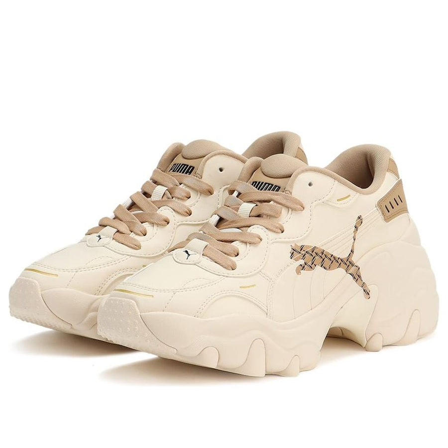 Кроссовки (WMNS) PUMA Pulsar Wedge 'Beige', бежевый — фото 3