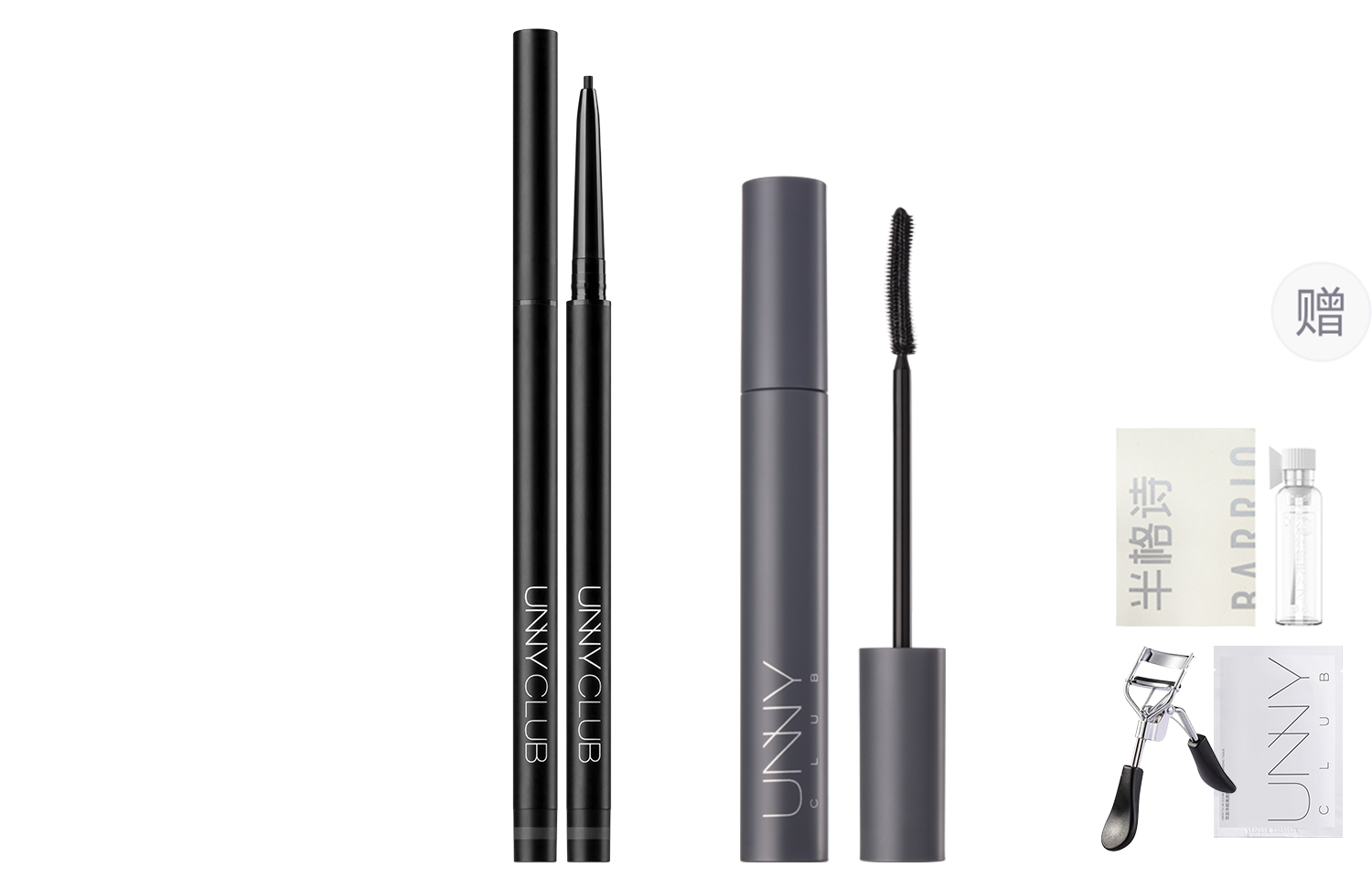 

Тушь для ресниц Unny с эффектом удлинения и завивки, подводка для глаз, косметический набор, стойкая, не размазывается, долговечная, естественный вид, не переходит на кожу UNNY CLUB