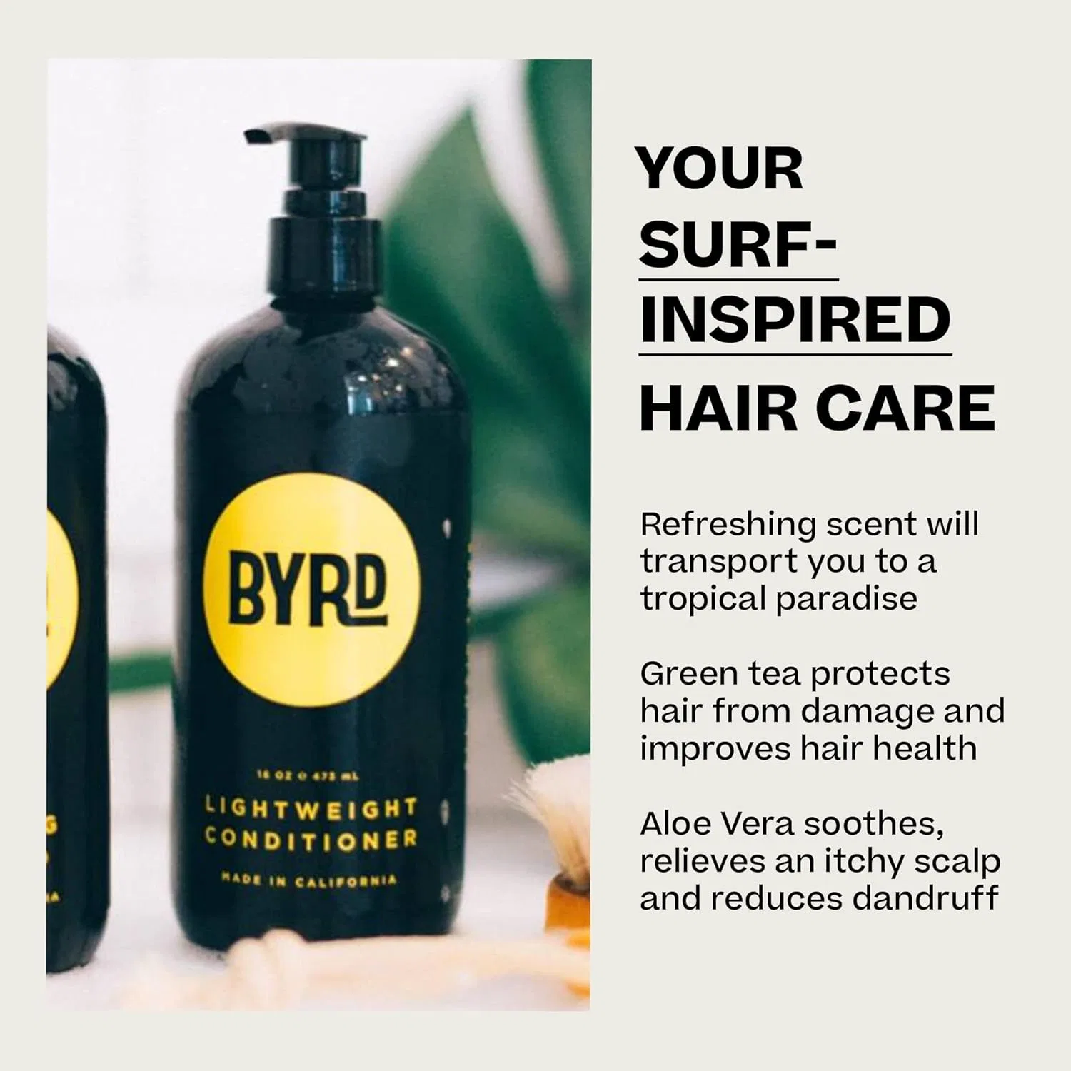 Легкий кондиционер Byrd Salty Coconut, 473 мл Byrd Hairdo Products — фото 3