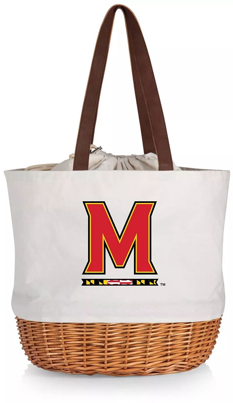 

Сумка-корзина из парусины и ивы Picnic Time Maryland Terrapins