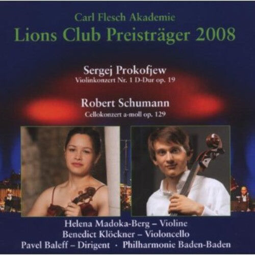 

CD диск Prokofiev / Baleff / Phil Baden-Baden / Madokav: Lions Club Preistraeger 2008