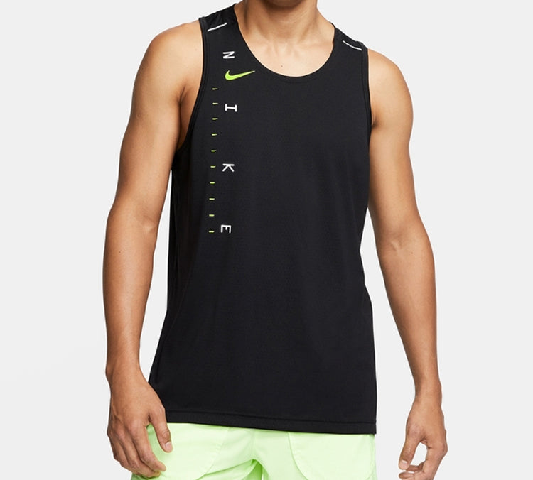 Жилет Nike Miler Future Fast Athleisure Casual Sports Running Vest Black — фото 2
