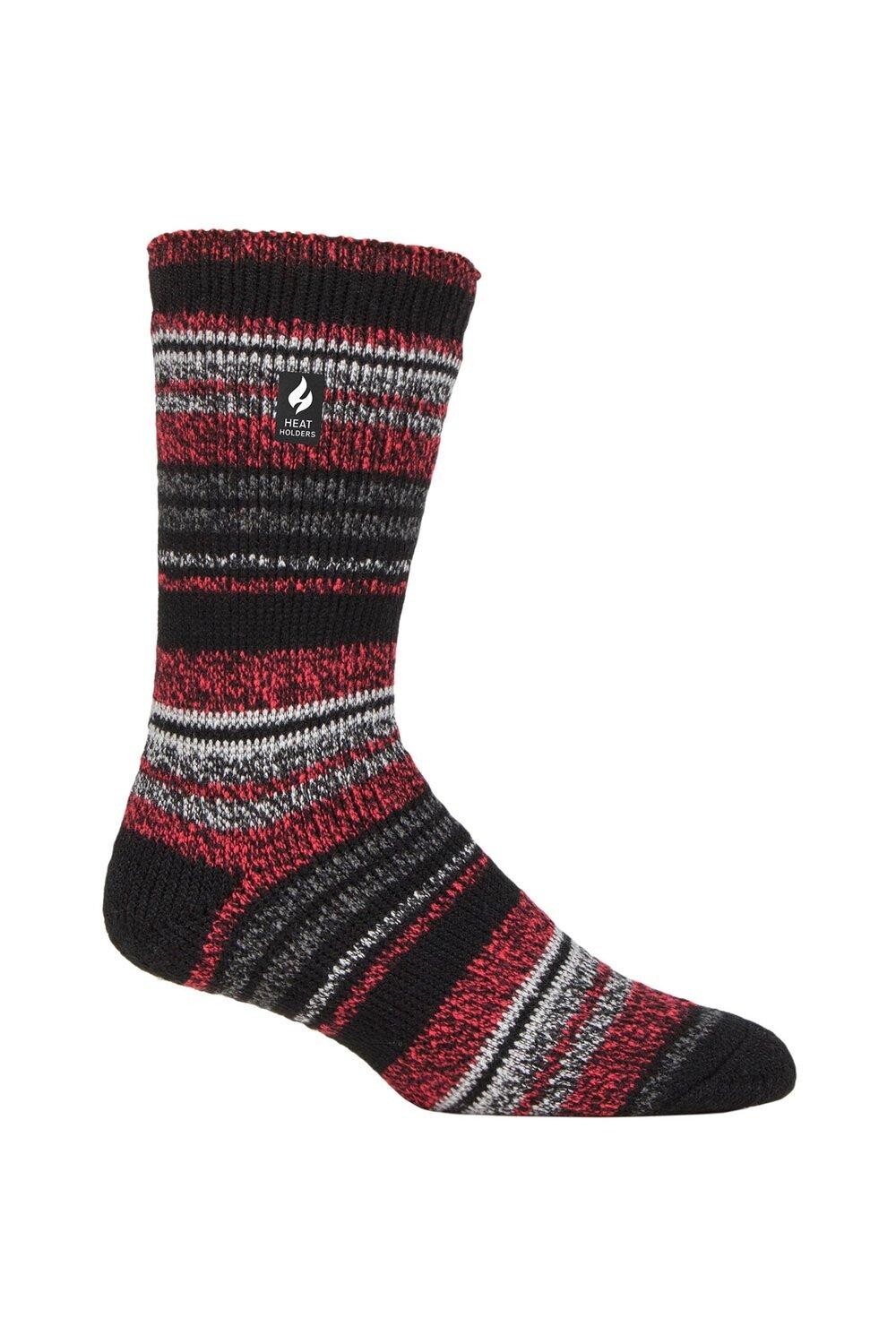 

1 пара однотонных термоносков с рисунком 2.3 TOG SOCKSHOP Heat Holders, серебро