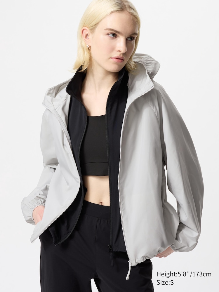 

Парка с защитой от ультрафиолета Uniqlo, цвет 02 серый