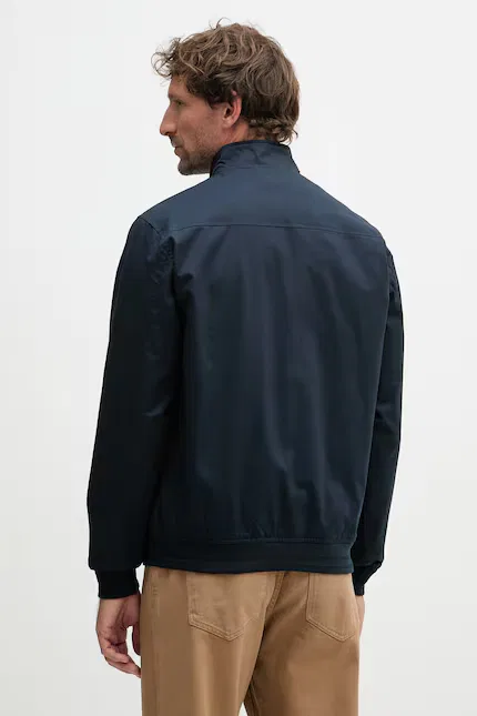 Куртка Harrington хлопковая U.S. Polo Assn., синий — фото 3