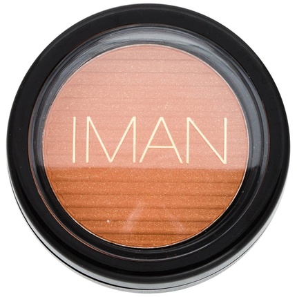 

Роскошная пудра-румяна Sunlit Copper Iman Cosmetics