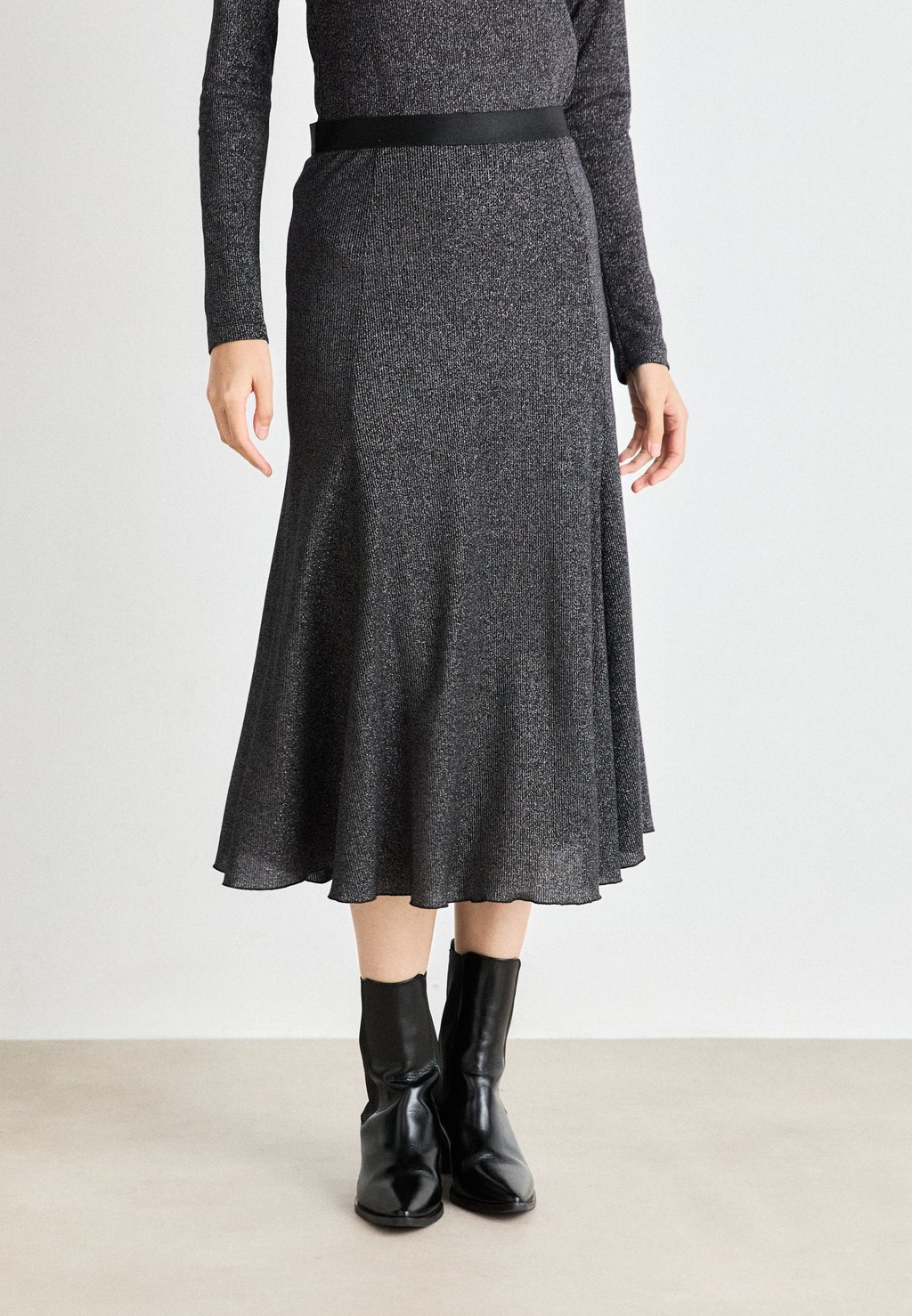 

Юбка А-силуэта SAGA SKIRT Mads Nørgaard, бронза