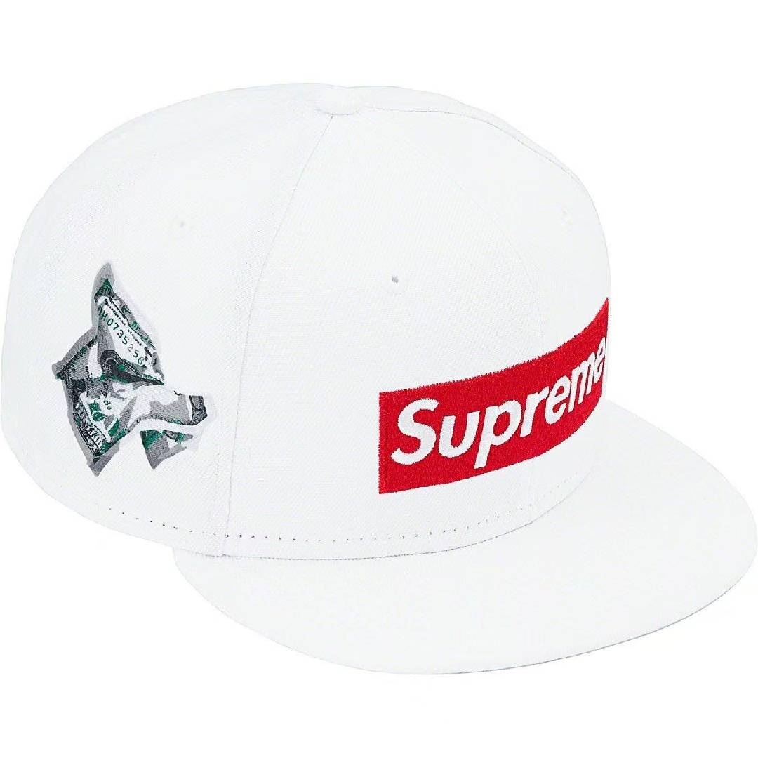 

Supreme Новая эра логотипа копилки, White