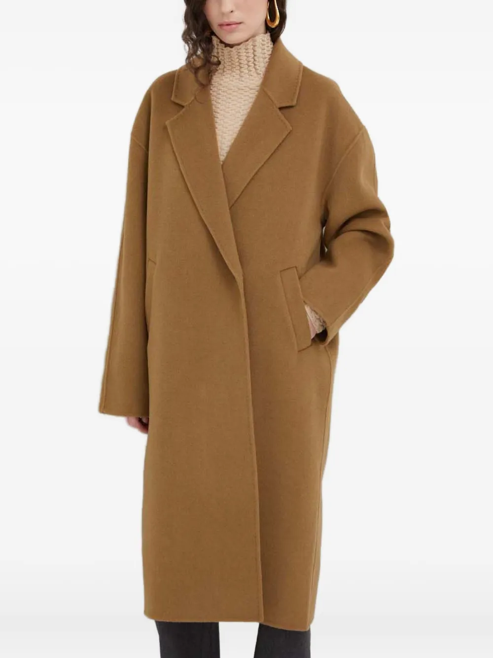 

Однобортное пальто Herskind, коричневый