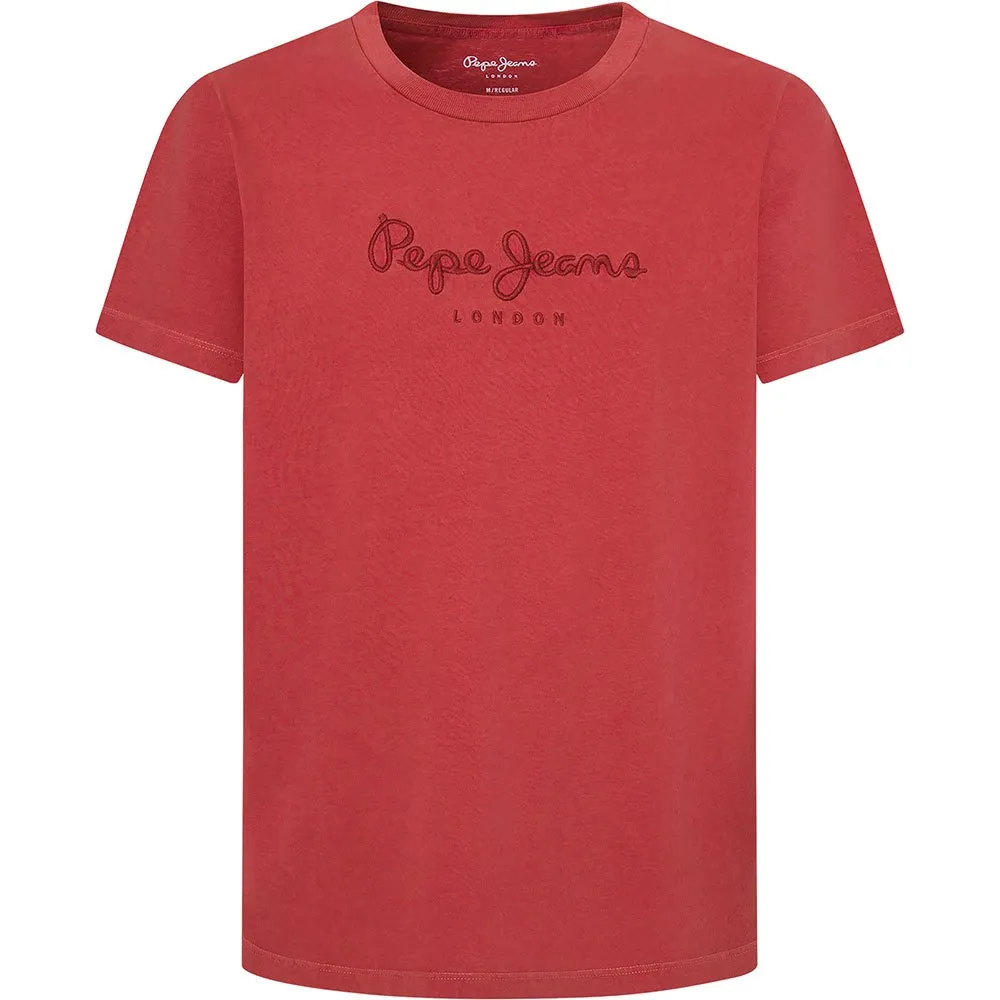 

Футболка Pepe Jeans Emb Eggo, красный