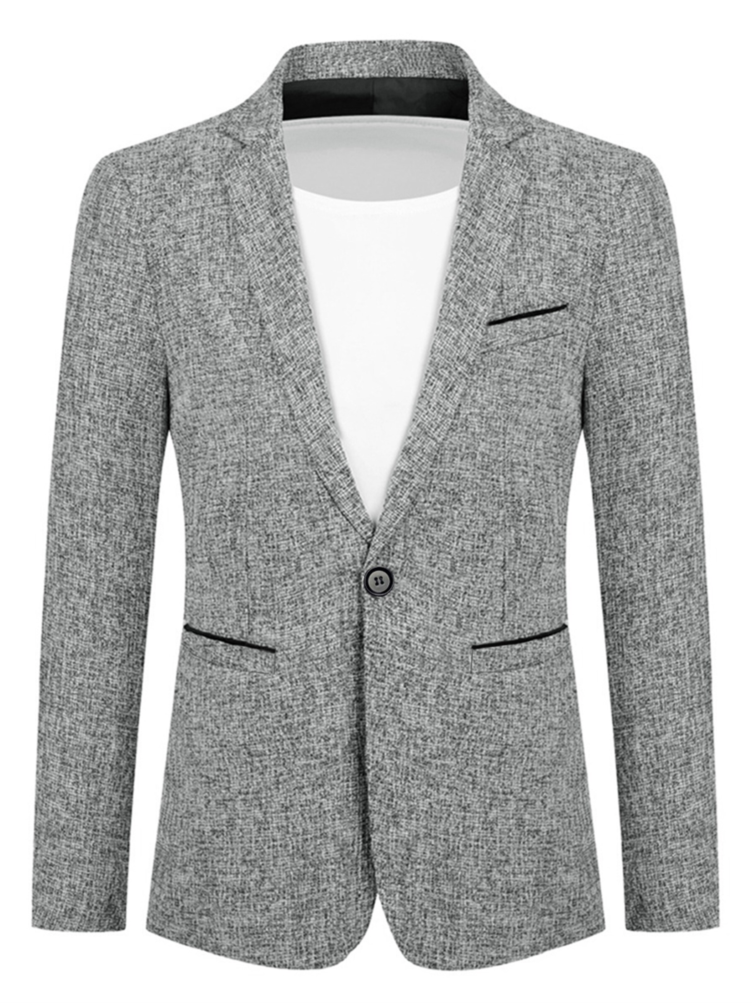 

Youthup Серый пиджак Slim fit