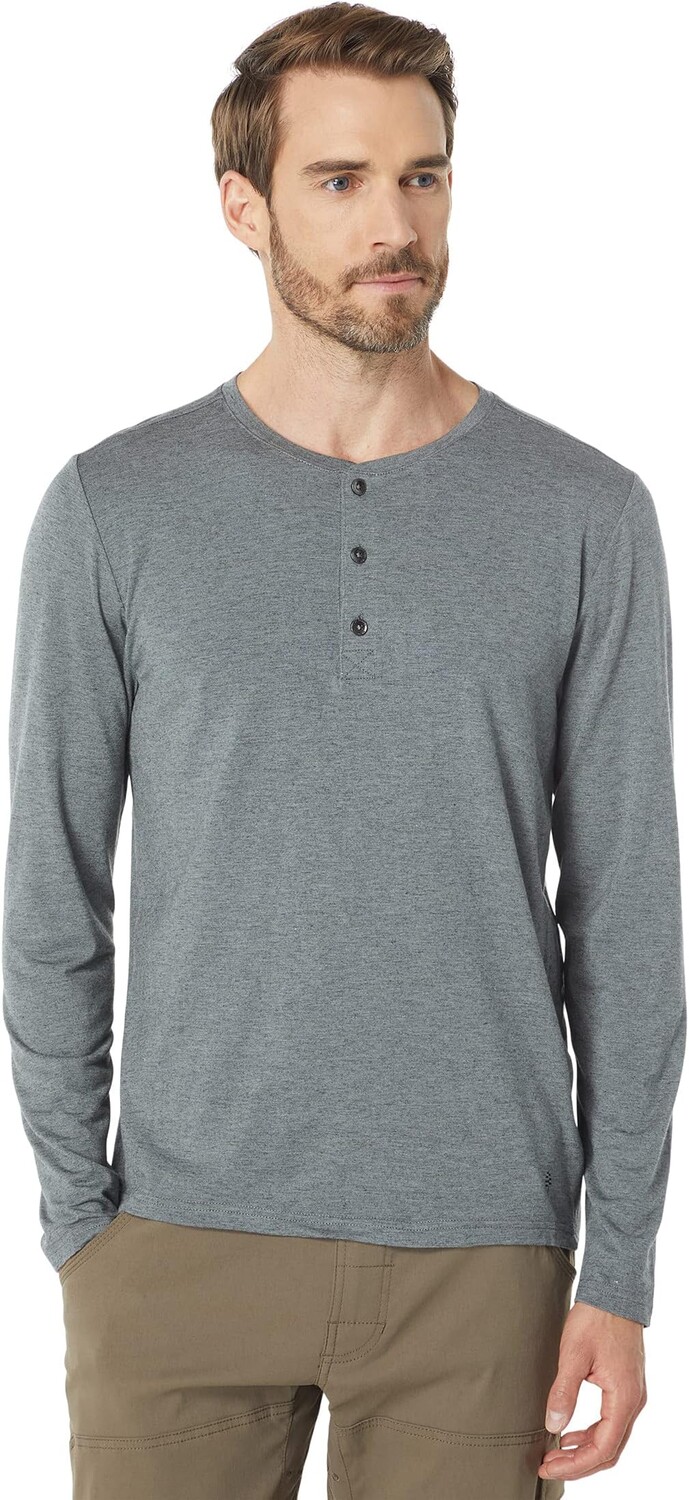 

Лонгслив Royal Robbins Venturelayer 200 Henley Long Sleeve, цвет River Rock Heather