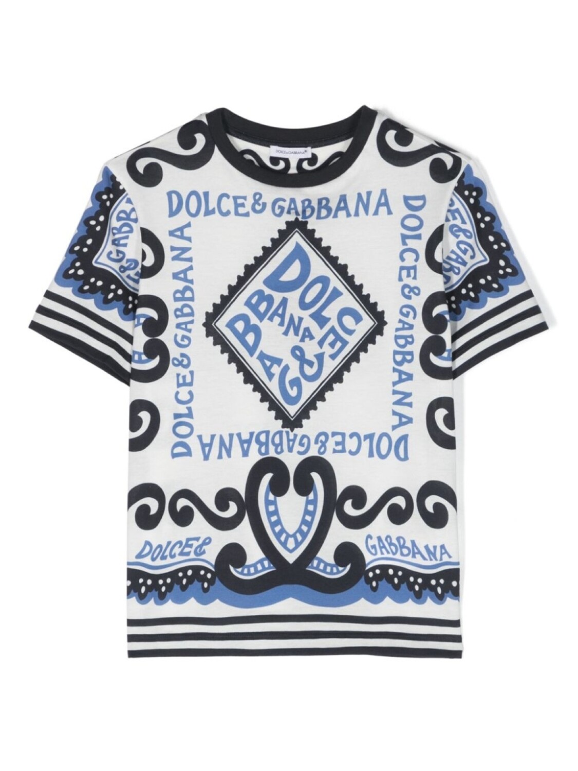 

Dolce & Gabbana футболка с логотипом, белый
