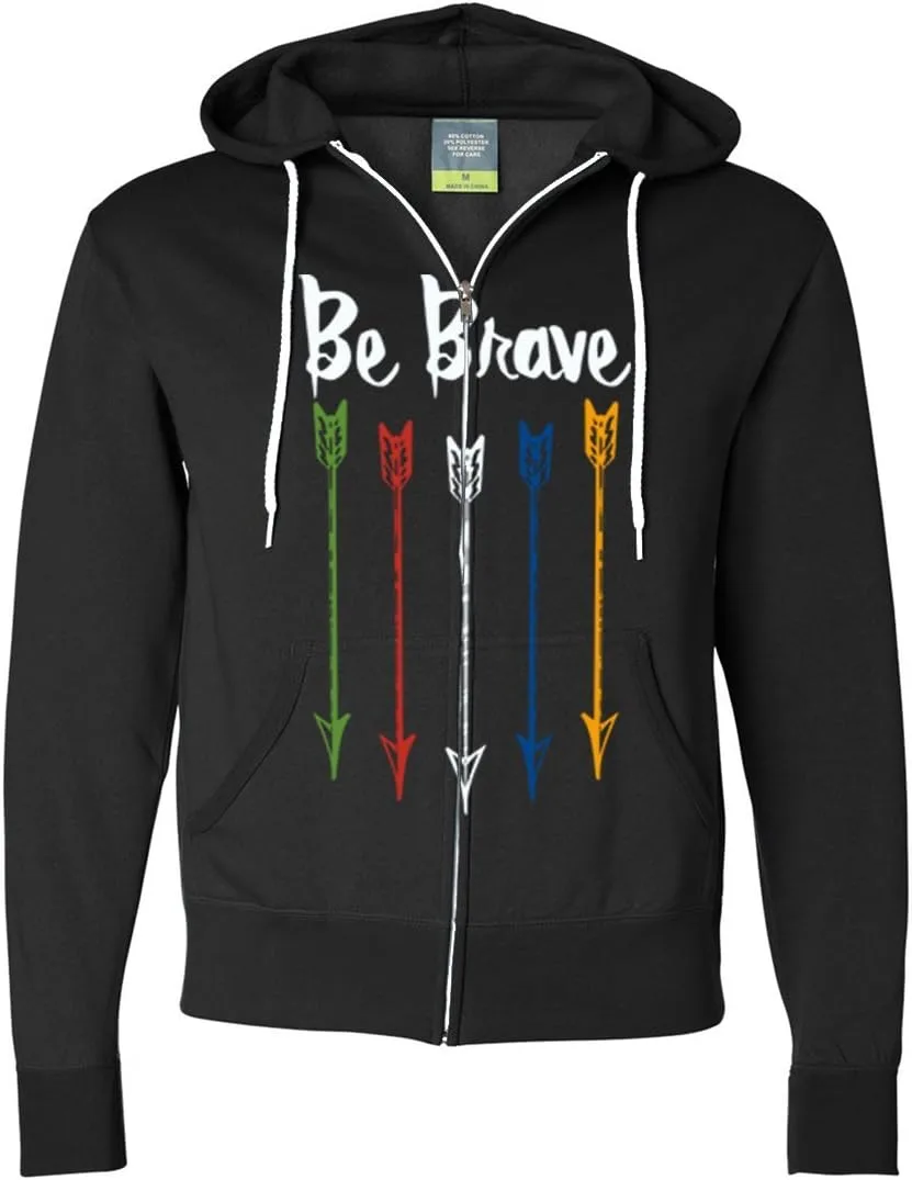 

Толстовка с молнией Be Brave Arrows Dolphin Shirt Co