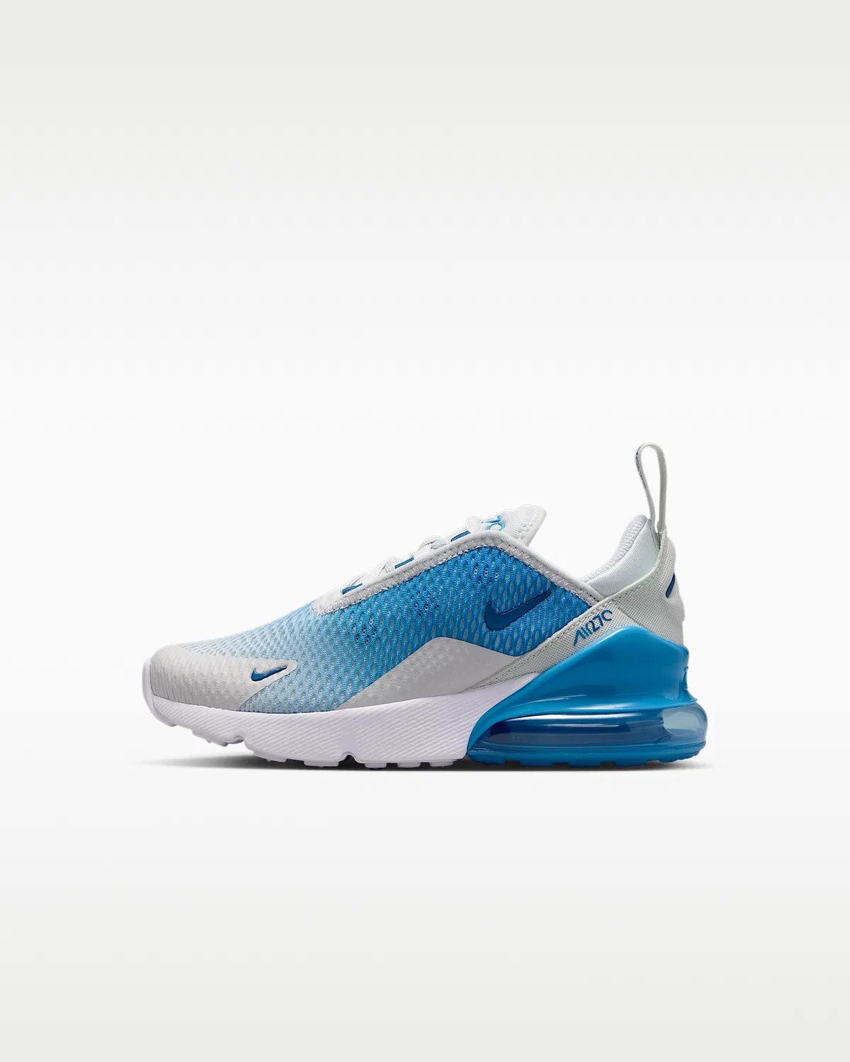 Кроссовки Nike Air Max 270 для малышей, Off White/Dutch Blue/Court Blue