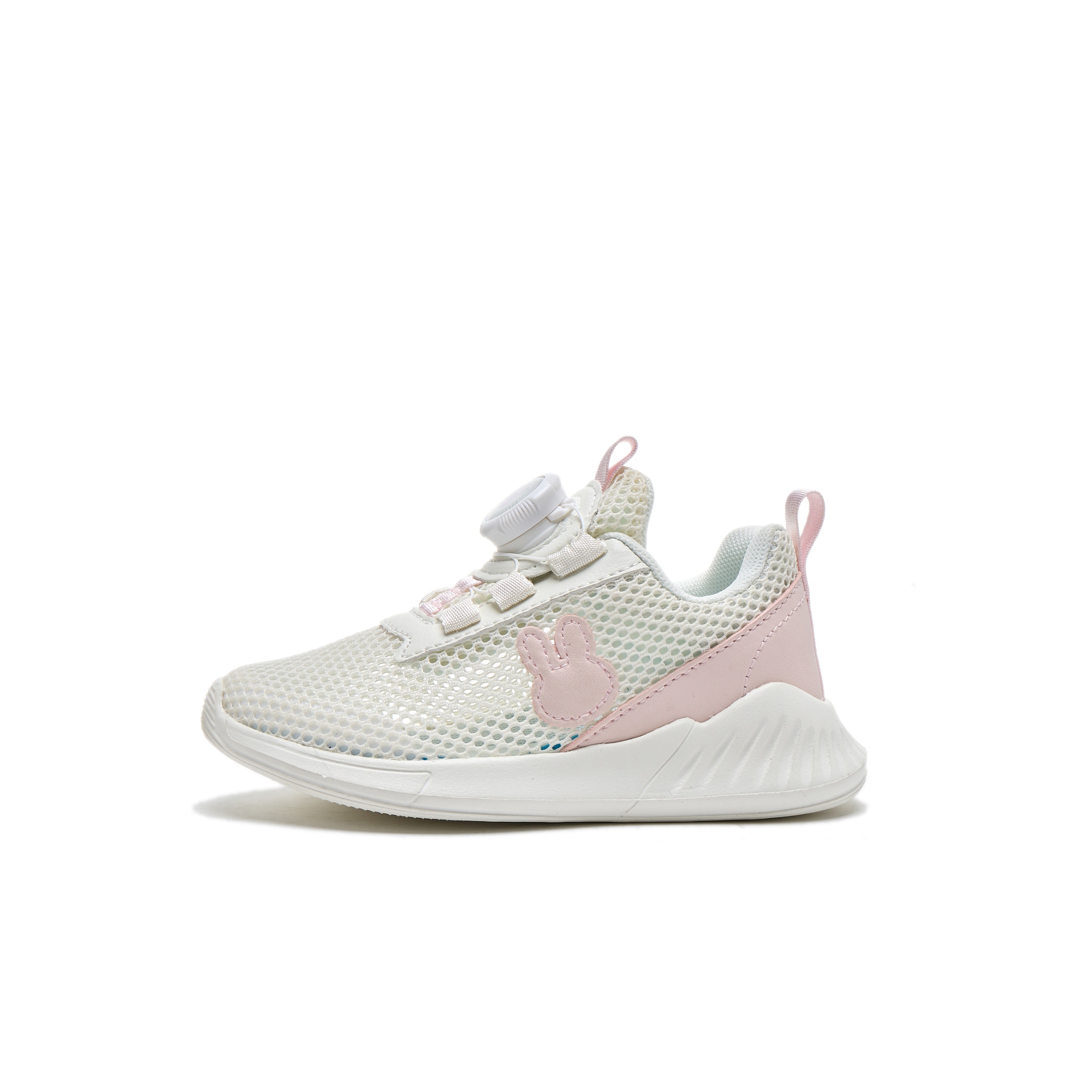 

Нескользящие, износостойкие, дышащие низкие кроссовки для бега для детей Miffy, розовый/белый