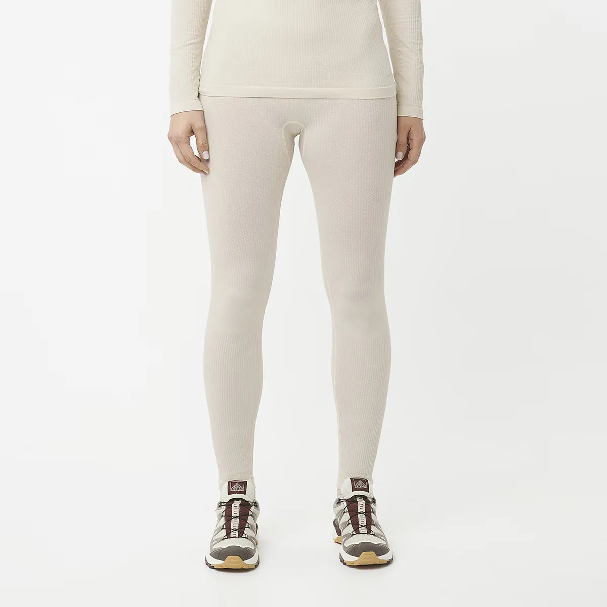 

Бесшовные колготки Salomon Women's Essential, коричневый