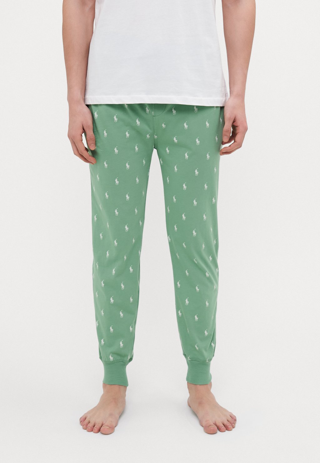 

Пижамные штаны JOGGER SLEEP BOTTOM Polo Ralph Lauren, бежевый