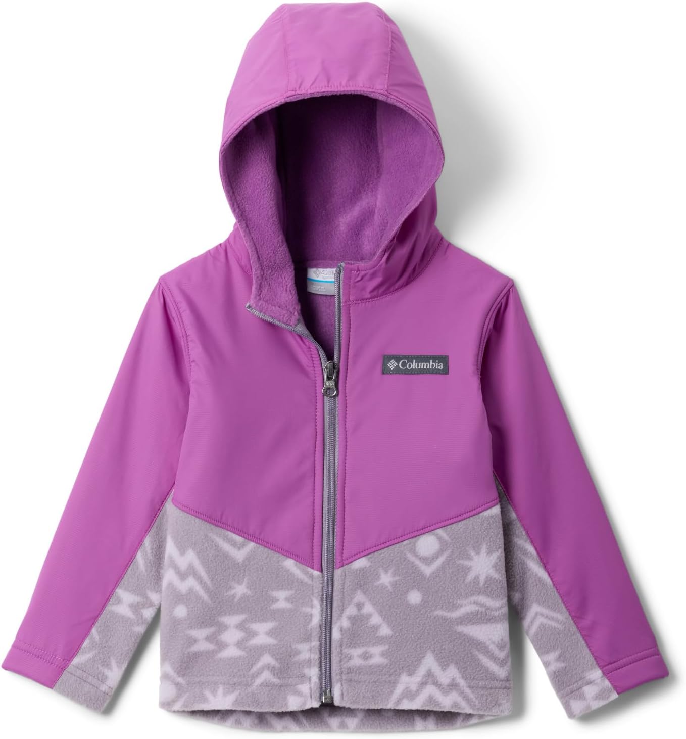 

Толстовка Columbia Unisex Baby Steens Mt Ii Overlay, Shale Purple Peaked Tonal/Razzle