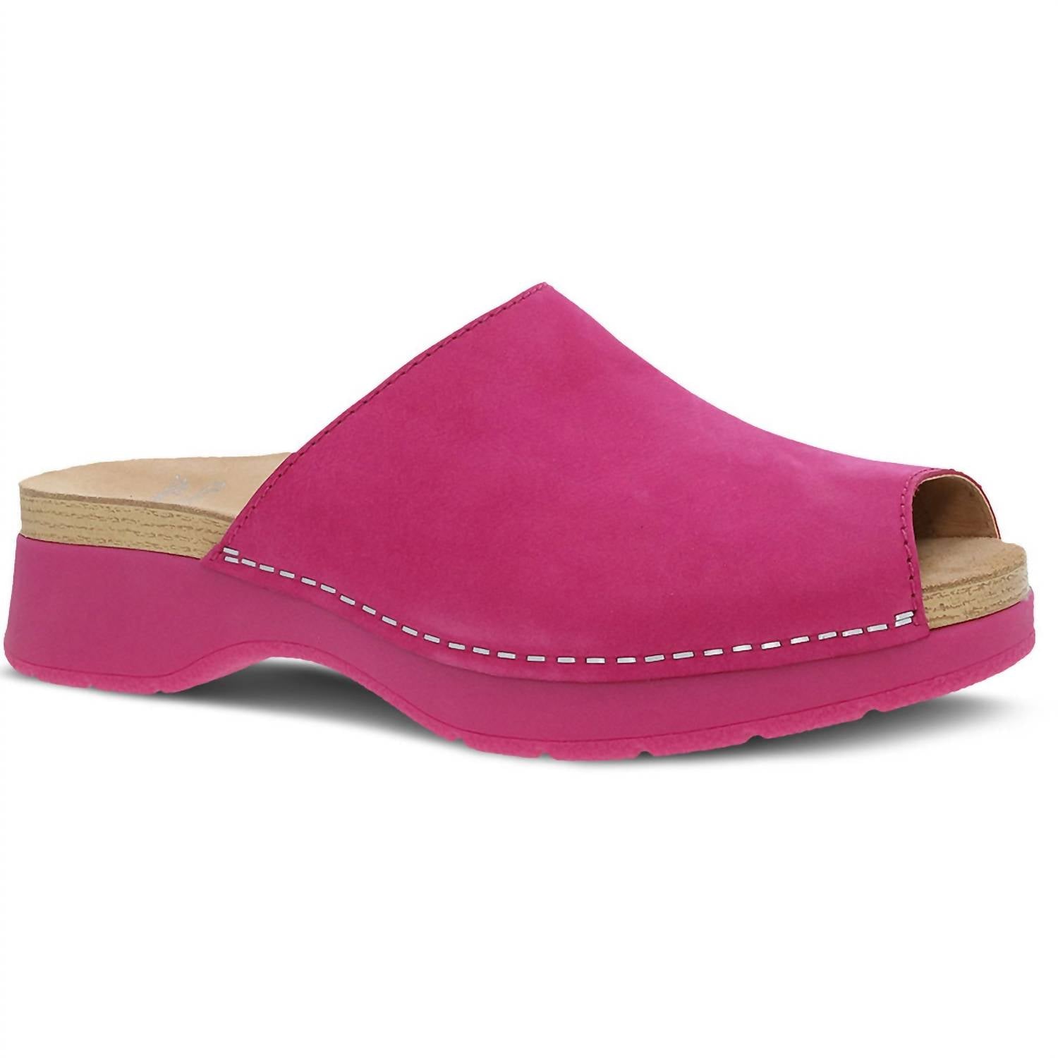 Women Ravyn Slip On Sandal In Fuchsia Dansko