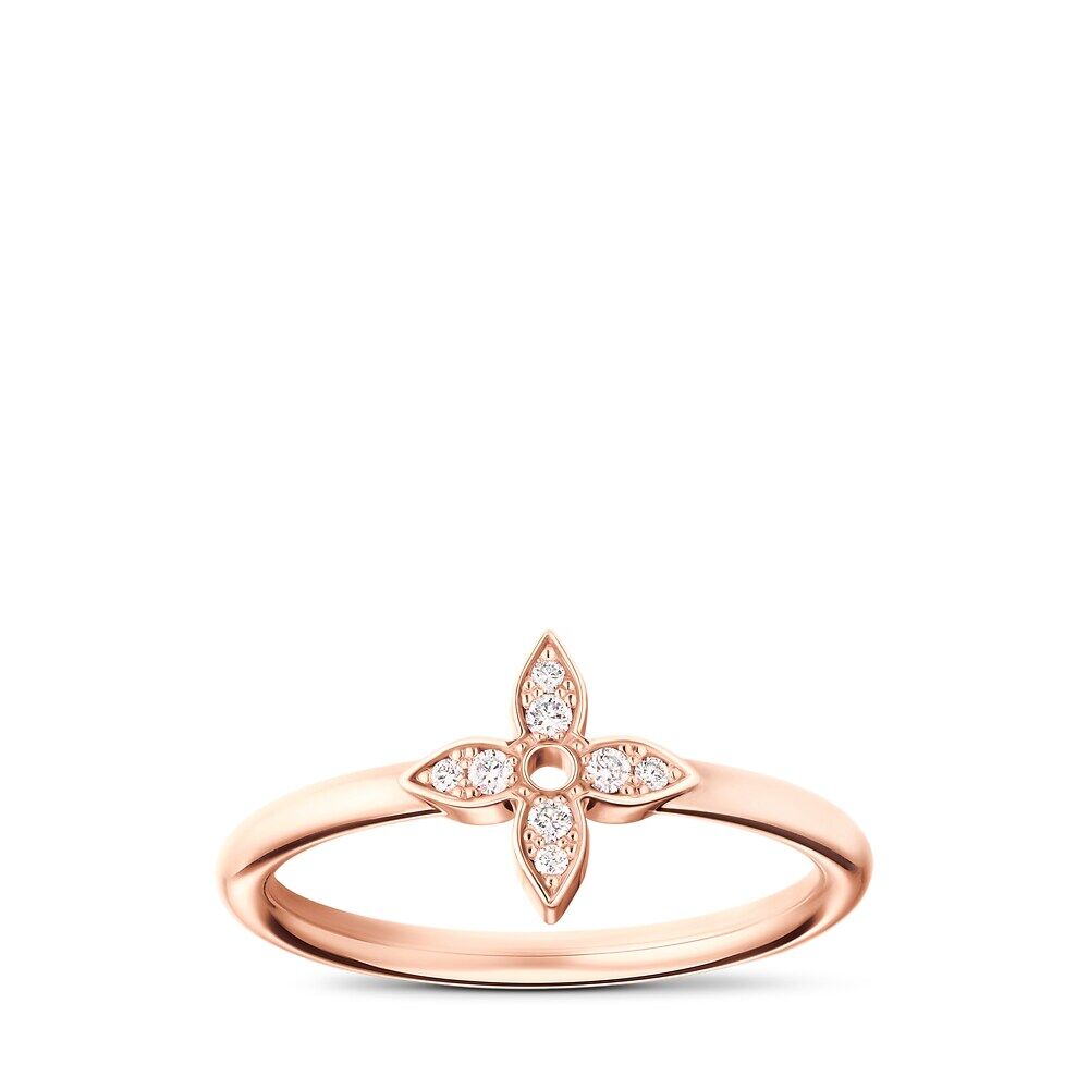 

Кольцо Idylle Blossom, розовое золото, бриллианты Louis Vuitton, золотой