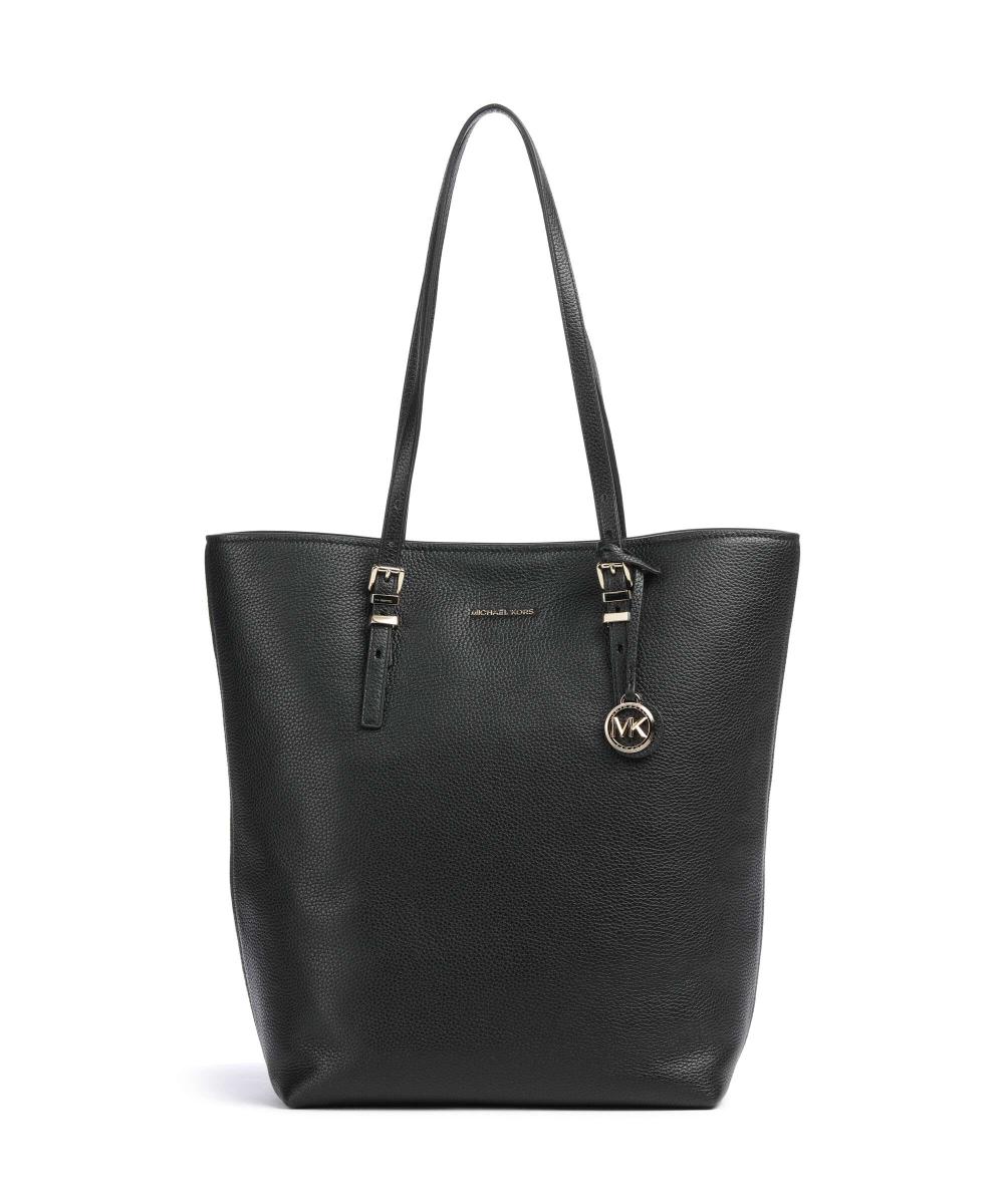 

Куинн шоппер зернистая коровья кожа Michael Kors, черный