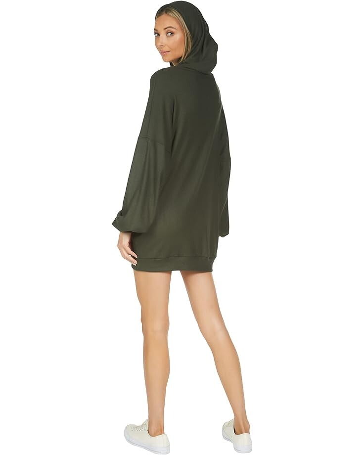 

Платье Michael Lauren Peters Pullover Hoodie Dress, цвет Army