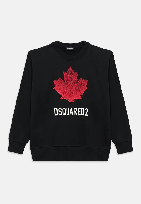 Свободная толстовка унисекс Dsquared2, Black